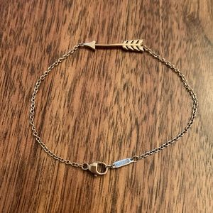 Rare Tiffany & Co. Arrow Bracelet Rubedo Gold Metal